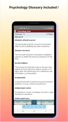 Psychology Quiz android App screenshot 11