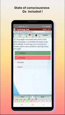 Psychology Quiz android App screenshot 6
